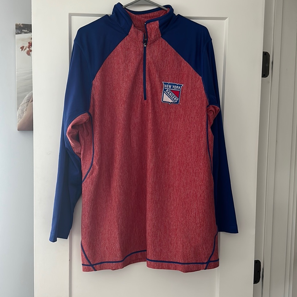 Rangers quarter zip